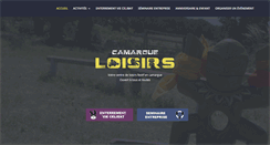 Desktop Screenshot of camargue-loisir.net
